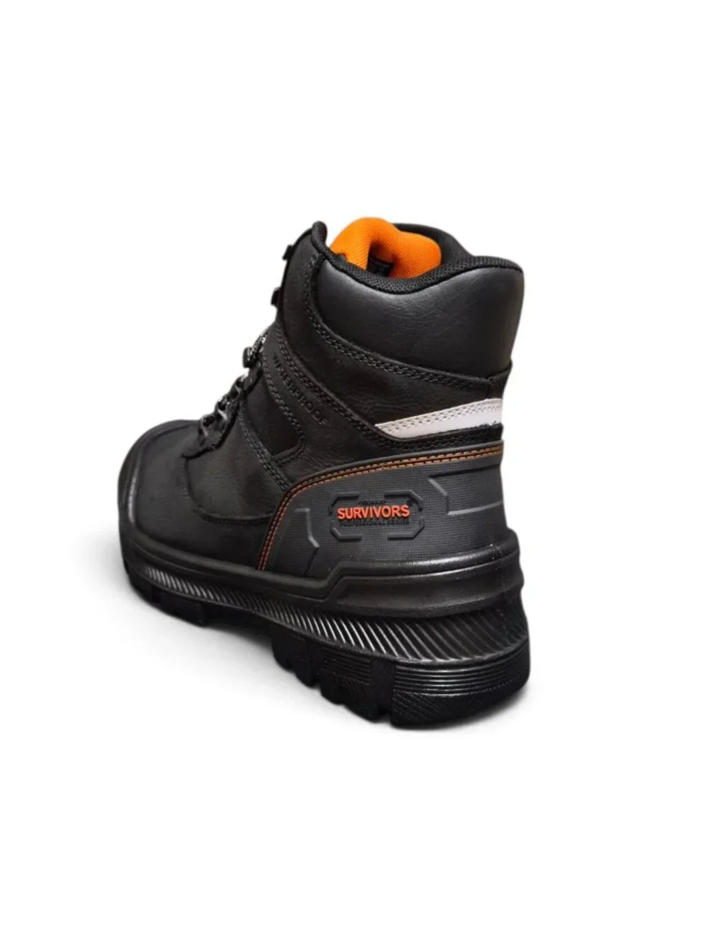 Herman Survivors Men's Groundbreaker Sz 12 Work Boots Steel Toe Waterproof Black